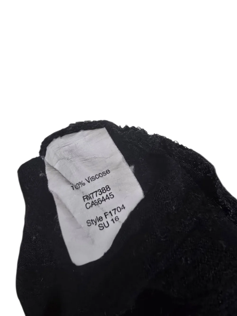 Madewell Black T Shirt Short Sleeves Viscose Lightweight M - Picture 8 of 9